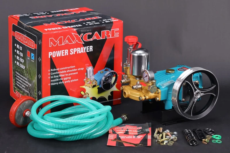 Đầu Phun Xịt 1HP Maxcare MC-28CP Piston Sứ - Thumbnail 6