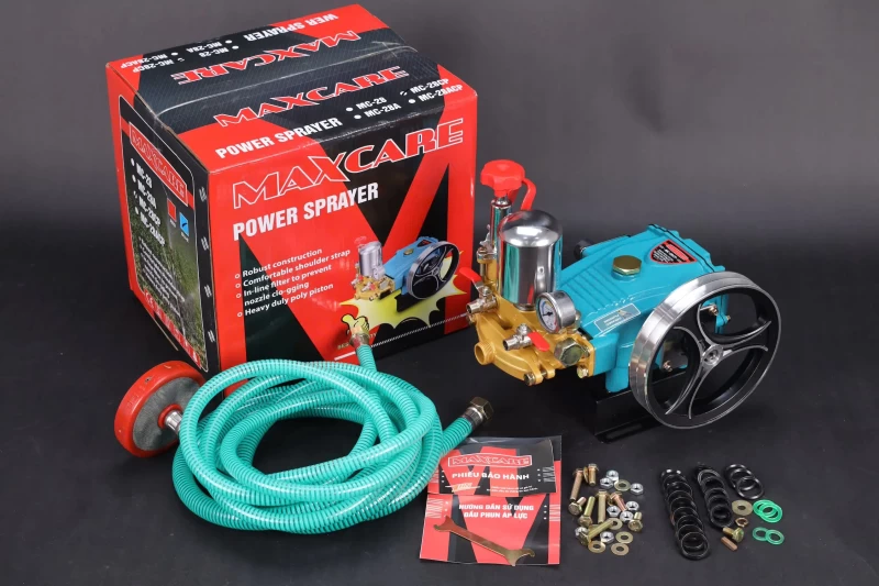 Đầu Phun Xịt 1HP Maxcare MC-28CP Piston Sứ - Thumbnail 3