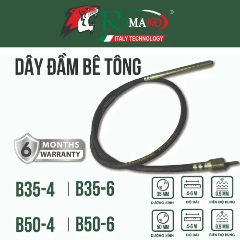 Dây Đầm Dùi Romano B50-4 - Thumbnail 1