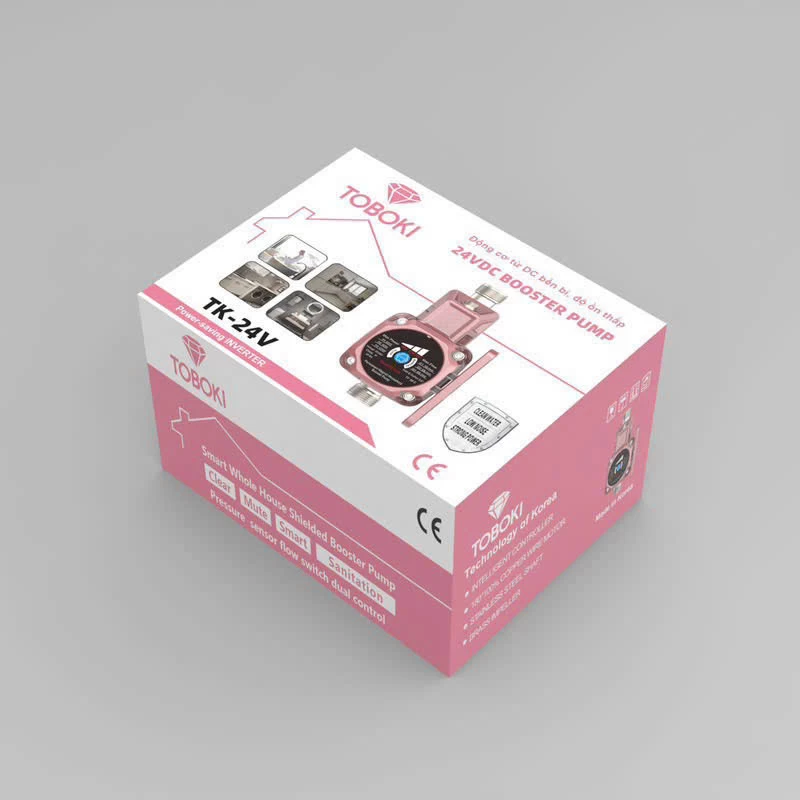 Máy Bơm Áp Mini 24V Toboki TK-35-DC - Thumbnail 2