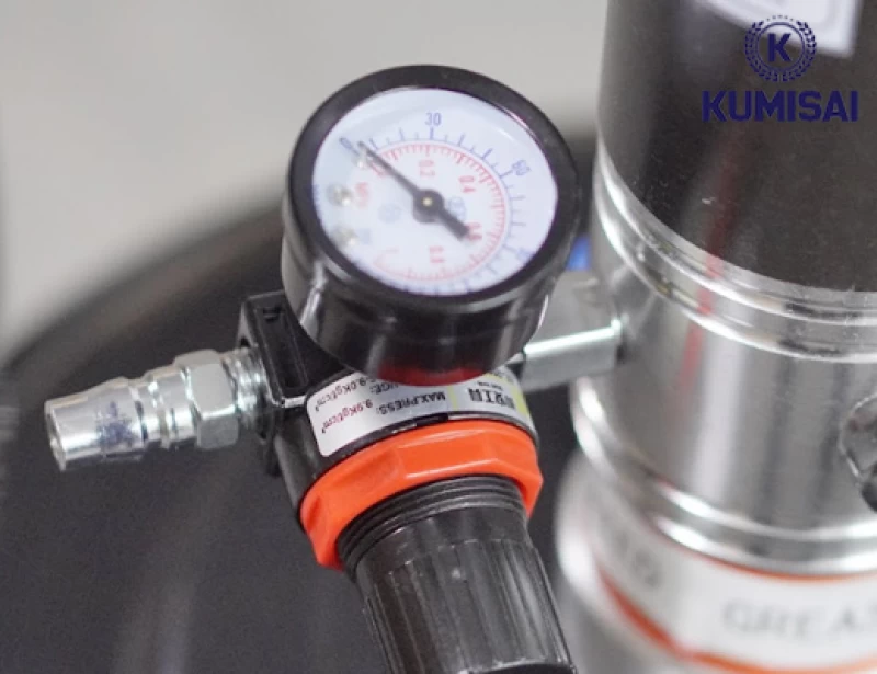 Máy bơm mỡ công nghiệp Kumisai 35L model KMS-35S - Thumbnail 2