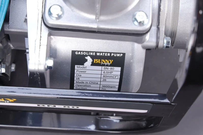 Máy Bơm Nước Chạy Xăng Bunny BN-80 - Thumbnail 5
