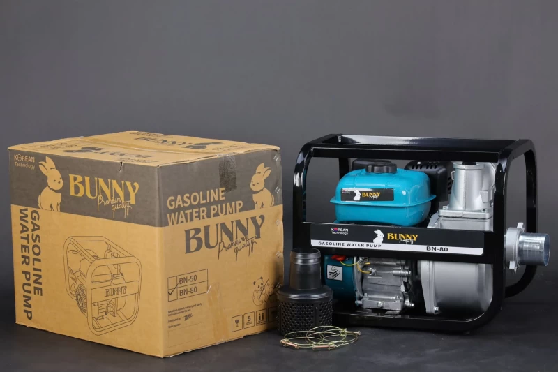 Máy Bơm Nước Chạy Xăng Bunny BN-80 - Thumbnail 3