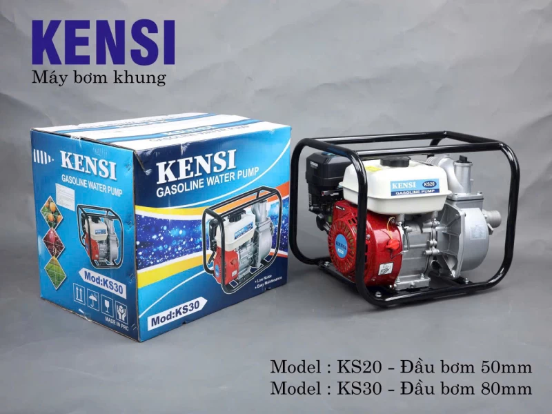Máy Bơm Nước Chạy Xăng Kensi KS20 - Thumbnail 4
