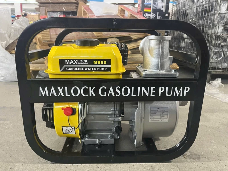 Máy Bơm Nước Chạy Xăng Maxlock MB80 - Thumbnail 2
