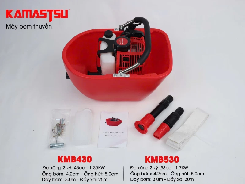 Máy Bơm Thuyền 2 Thì Kamastsu KMB530 - Thumbnail 1