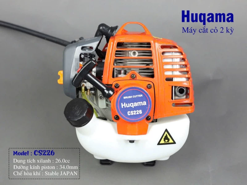 Máy Cắt Cỏ 2 Thì Huqama CS226 - Thumbnail 3