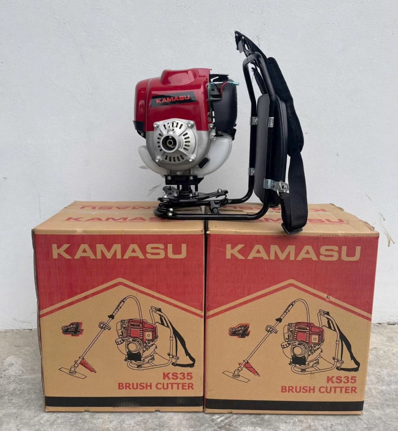 Máy Cắt Cỏ 4 Thì Kamasu KS35 Đeo Lưng - Thumbnail 1