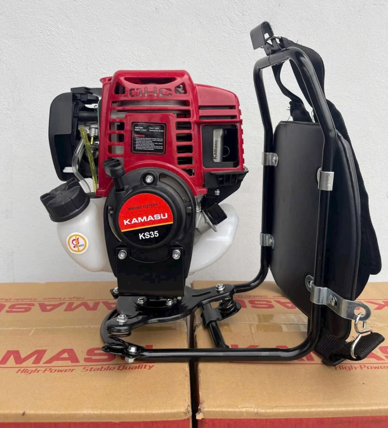 Máy Cắt Cỏ 4 Thì Kamasu KS35 Đeo Lưng - Thumbnail 2