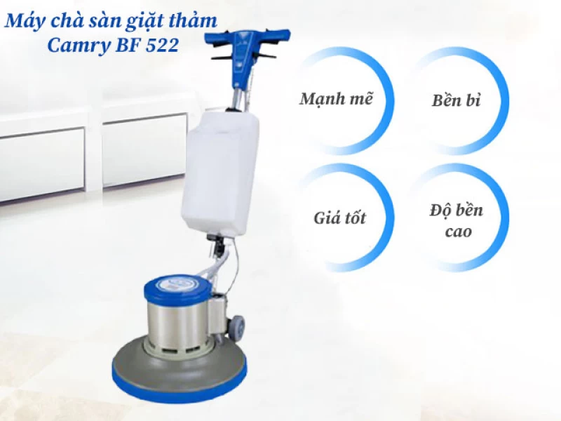 Máy Chà Sàn Giặt Thảm Camry BF522 - Thumbnail 1