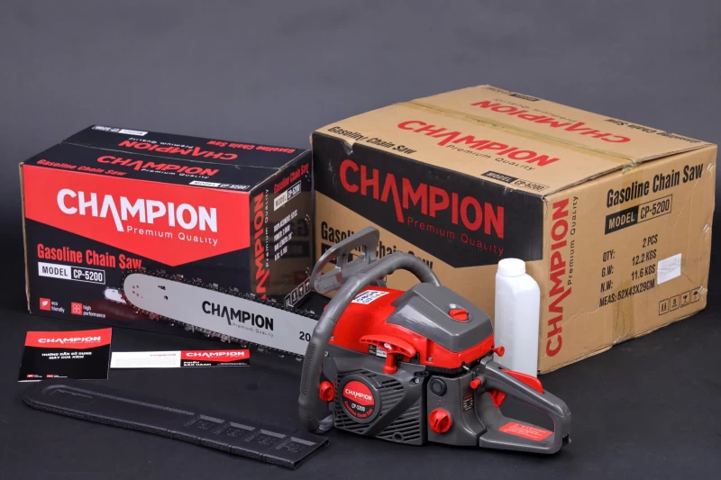 Máy Cưa Xích 2 Thì Champion CP-5200 - Thumbnail 1