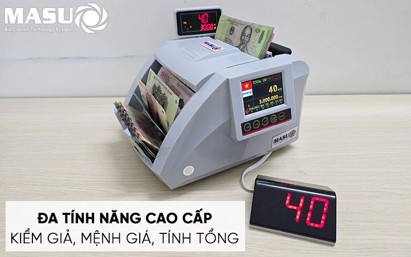 Máy Đếm Tiền Masu 888 Plus - Ảnh 5