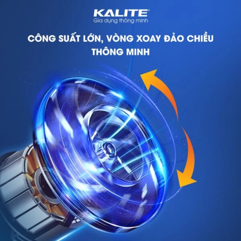 Máy ép chậm KALITE KL-530 nhỏ gọn, kiệt bã, êm ái - Thumbnail 5