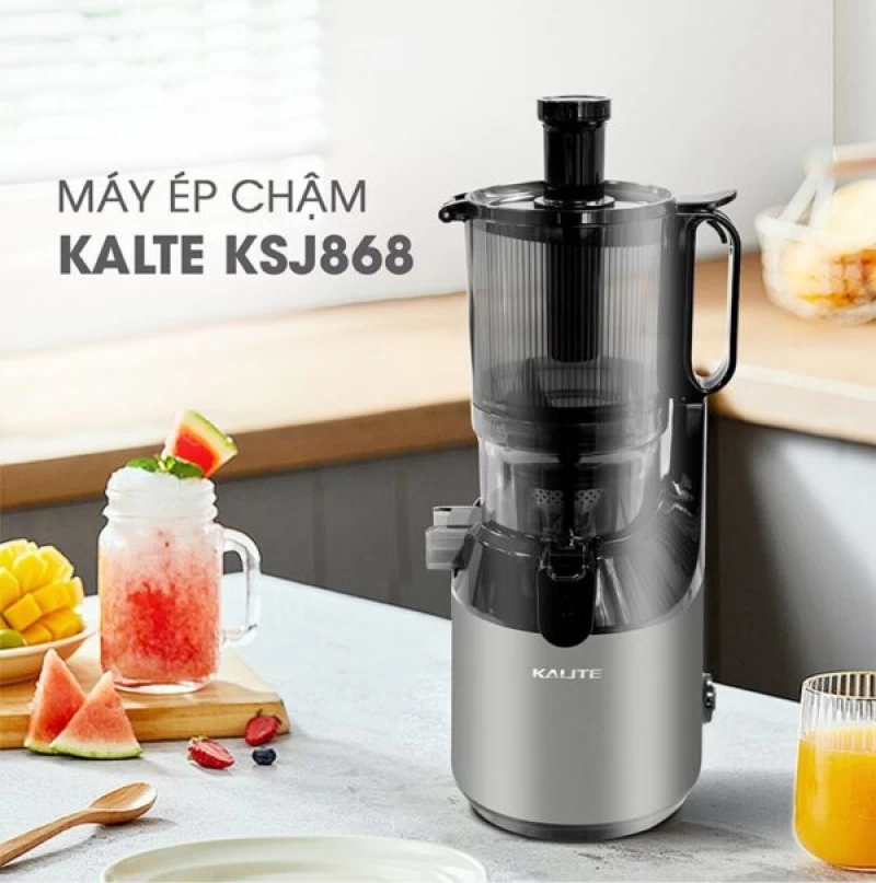 Máy ép chậm KALITE KSJ868 động cơ DC siêu khỏe ép kiệt bã - Thumbnail 4