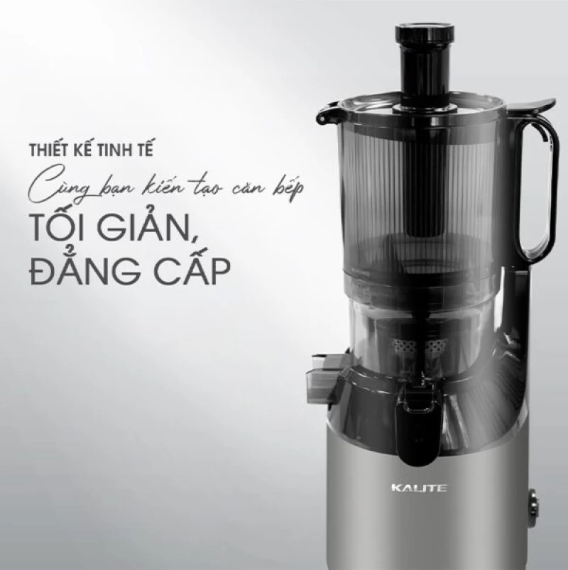 Máy ép chậm KALITE KSJ868 động cơ DC siêu khỏe ép kiệt bã - Thumbnail 5