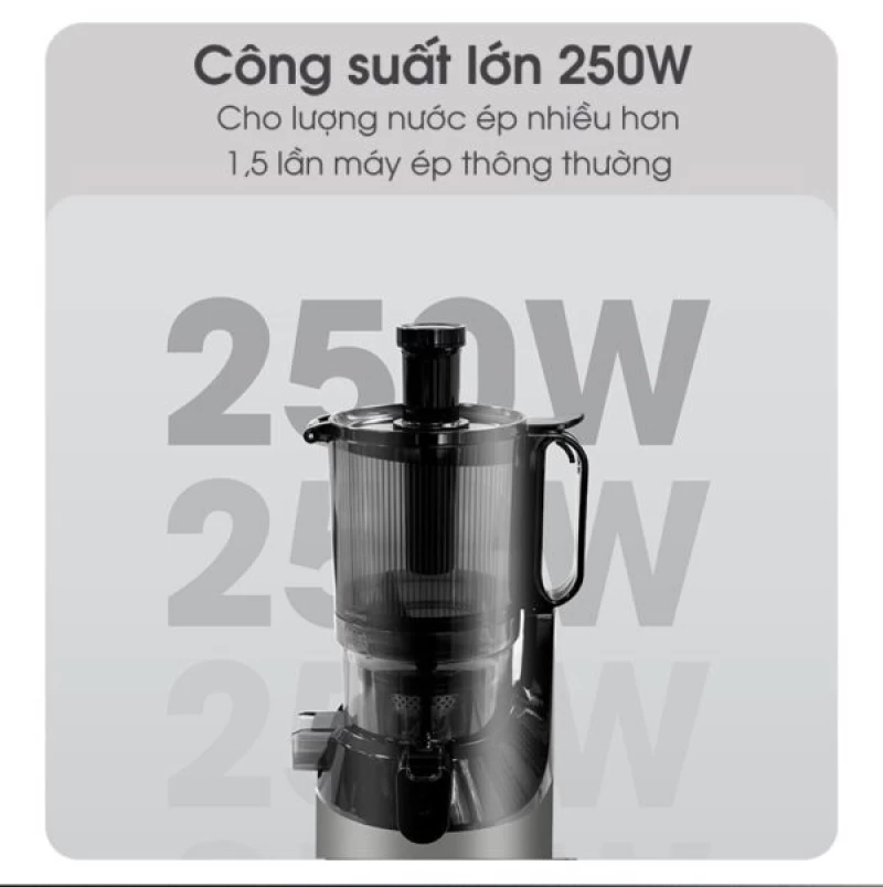 Máy ép chậm KALITE KSJ868 động cơ DC siêu khỏe ép kiệt bã - Thumbnail 8