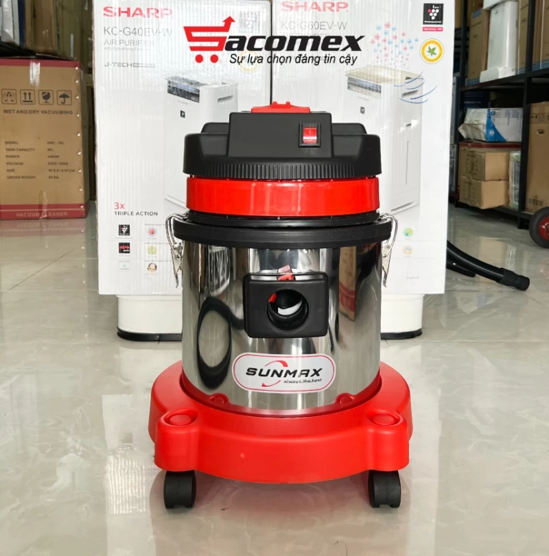 Máy hút bụi công nghiệp Sunmax SMC-20L - Thumbnail 1