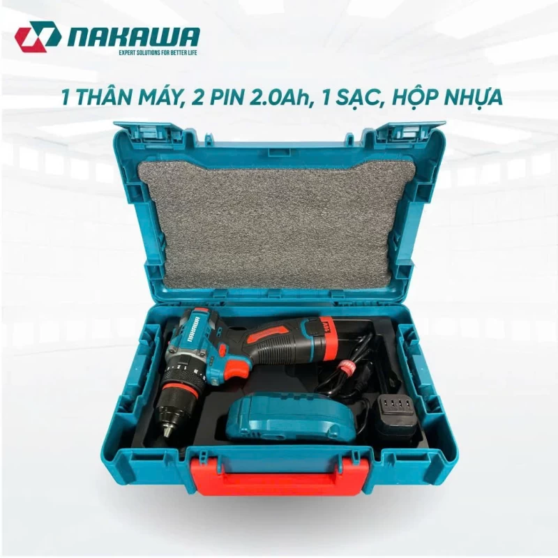 Máy khoan pin 3 chức năng NAKAWA NK-KD1610/60PLUS - Thumbnail 6