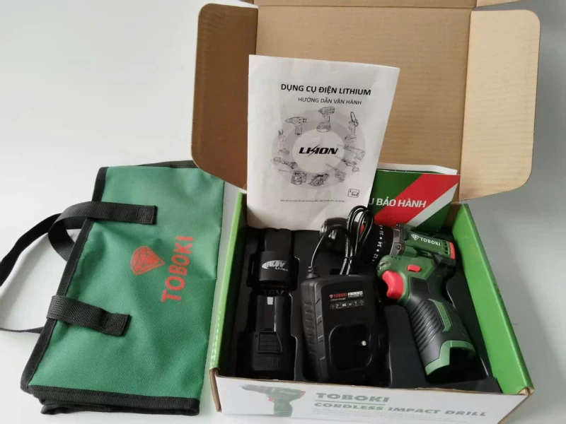 Máy Khoan Pin Toboki 16.8V TK-ID1610 - Thumbnail 3