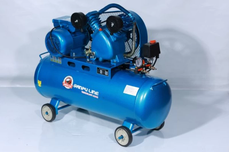 Máy Nén Khí Dây Đai 3Hp 70L Sanpu Line V-0.17/8 - Thumbnail 1