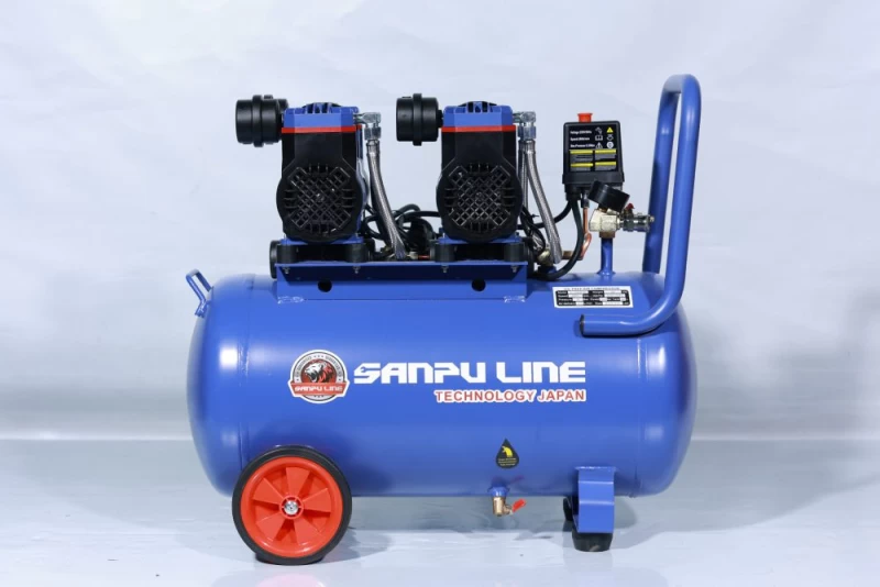 Máy Nén Khí Không Dầu Sanpu Line 1280W-50L - Thumbnail 2