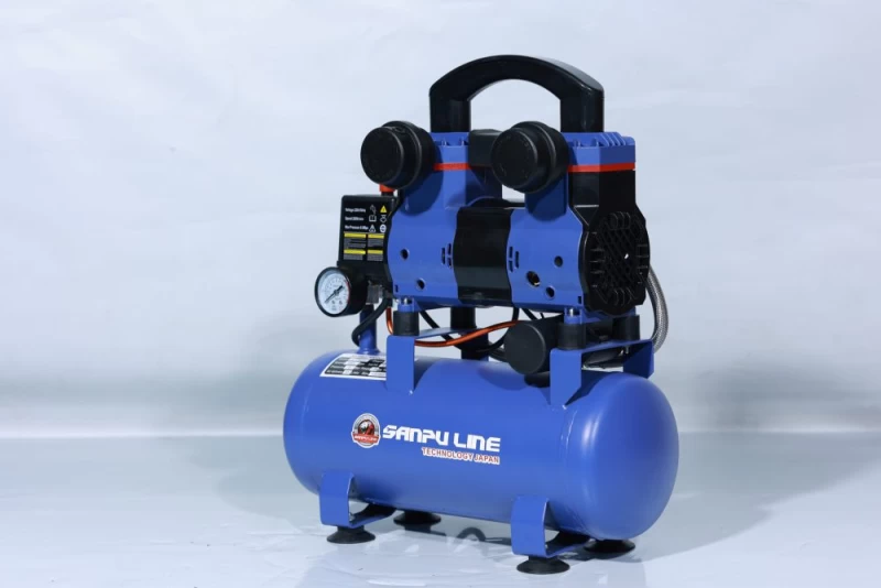 Máy Nén Khí Không Dầu Sanpu Line 1280W-9L - Thumbnail 1