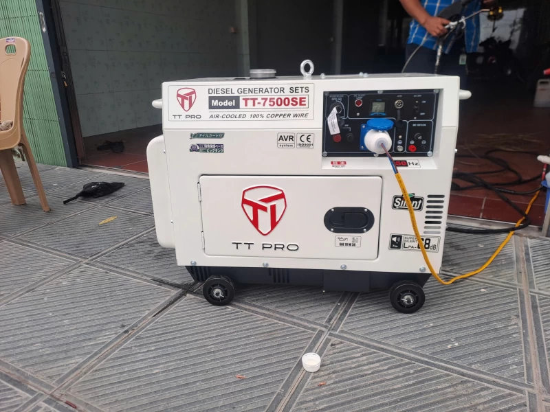 Máy Phát Điện 6Kw Chạy Dầu TTPRO TT-7500SE - Thumbnail 9