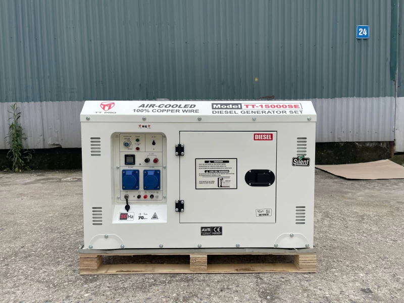 Máy Phát Điện Chạy Dầu 10Kw TTPRO TT-15000SE - Thumbnail 2