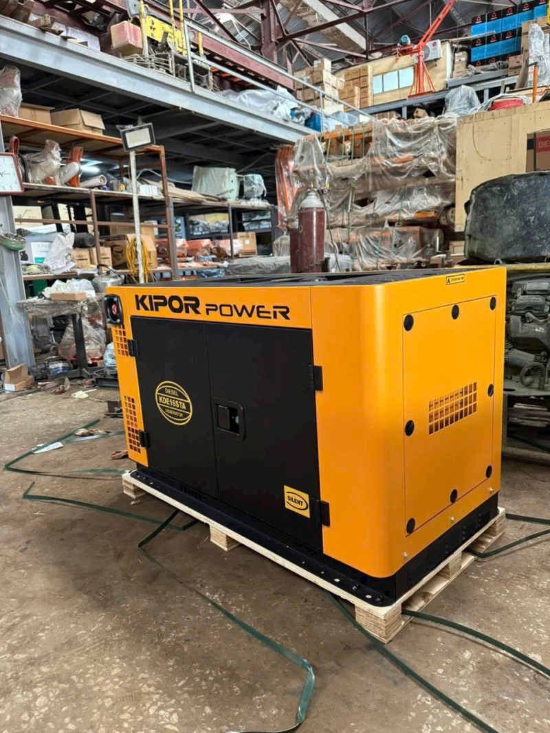 Máy Phát Điện Chạy Dầu 15Kva KIPOR KDE16STA - Thumbnail 1