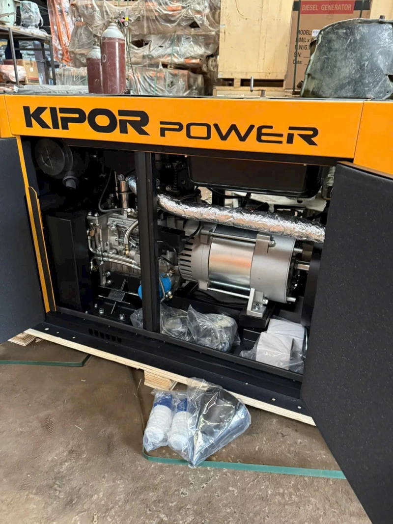 Máy Phát Điện Chạy Dầu 15Kva KIPOR KDE16STA - Thumbnail 4