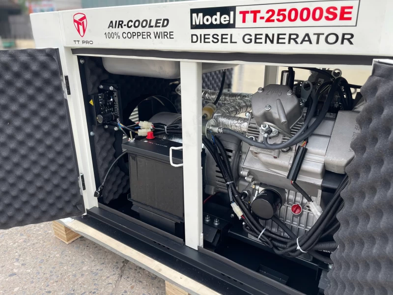 Máy Phát Điện Chạy Dầu 15Kw TTPRO TT-25000SE - Thumbnail 6