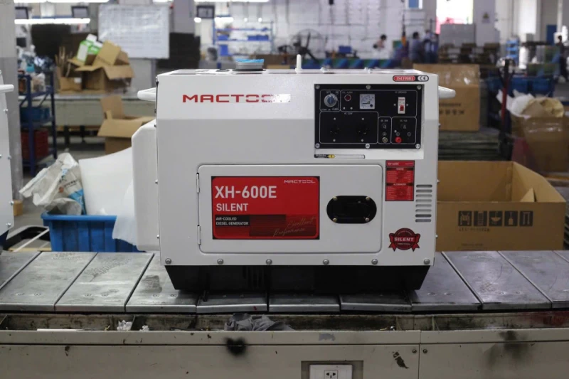 Máy Phát Điện Chạy Dầu 5Kw Mactool XH-600E - Thumbnail 4