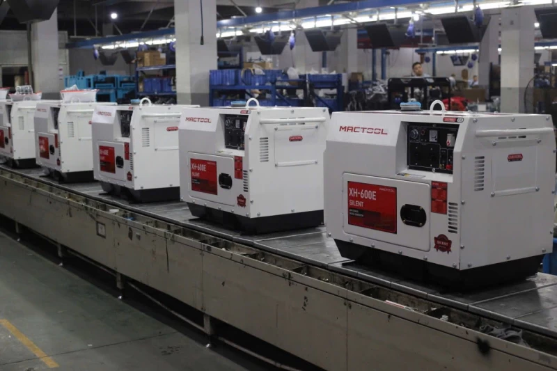 Máy Phát Điện Chạy Dầu 5Kw Mactool XH-600E - Thumbnail 6