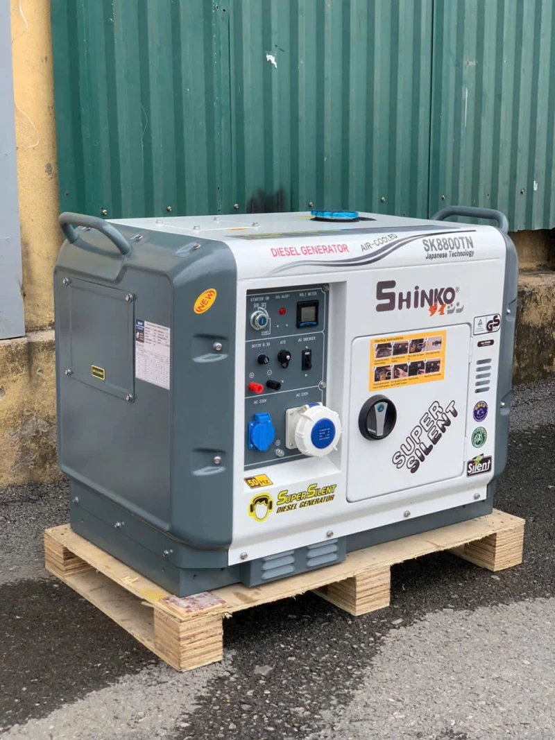 Máy Phát Điện Chạy Dầu 5Kw SHINKO SK6500TN - Thumbnail 1