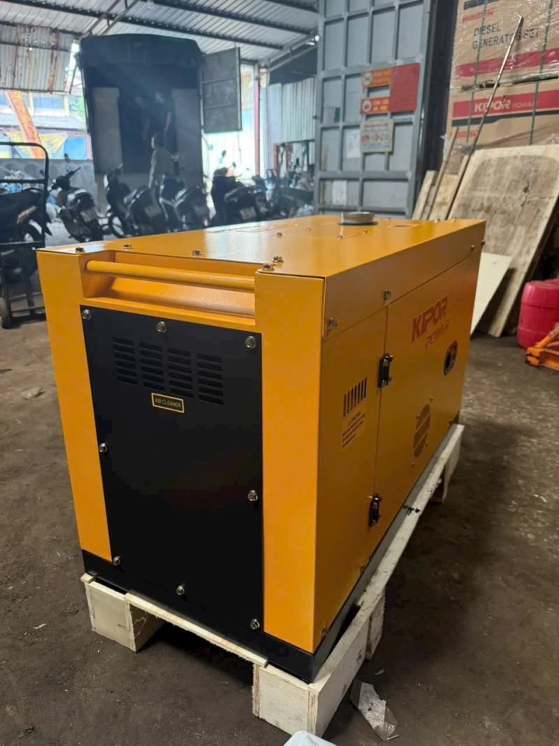 Máy Phát Điện Chạy Dầu 7KW KIPOR KDE10STA - Thumbnail 4