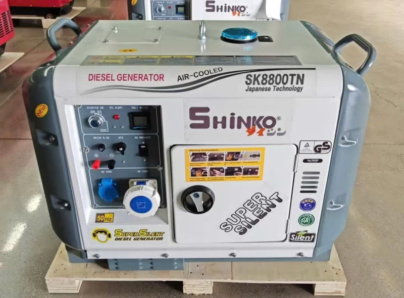 Máy Phát Điện Chạy Dầu 7Kw Shinko SK8800TN - Thumbnail 5