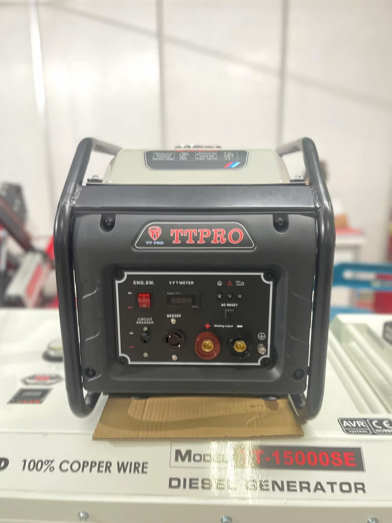 Máy Phát Hàn 230A Chạy Xăng 2.5Kw TTPRO Điện 220V - Thumbnail 1