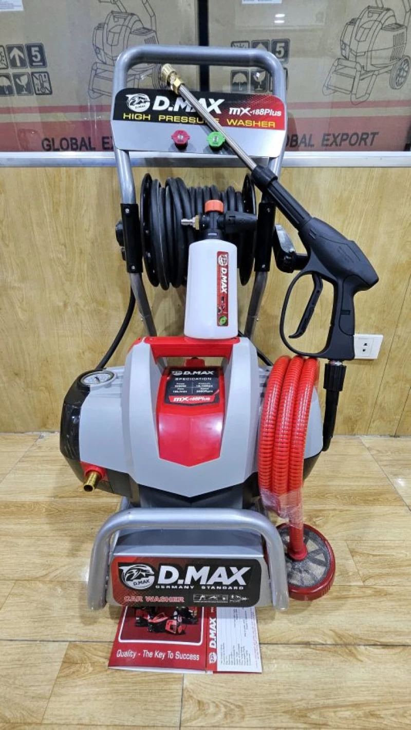 Máy phun xịt áp lực DMAX MX-188PLUS 3250W, RULO CUỘN DÂY - Thumbnail 5