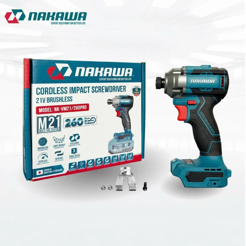 Máy siết vít pin NAKAWA NK-VM21/260PRO - Thumbnail 5