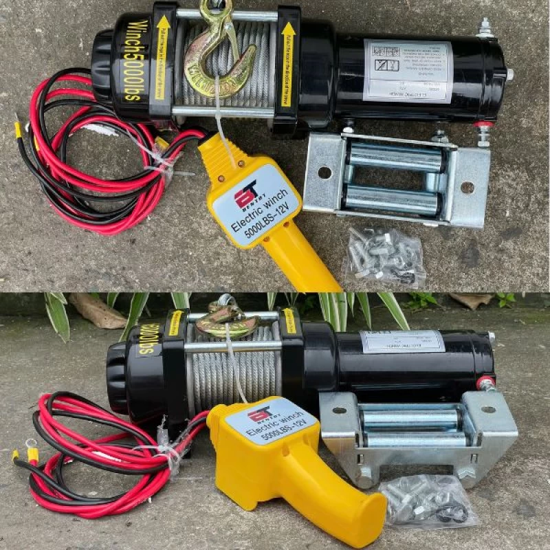 Máy tời điện ắc quy BENTOT 5000LBS 12V-2268Kg - Thumbnail 1
