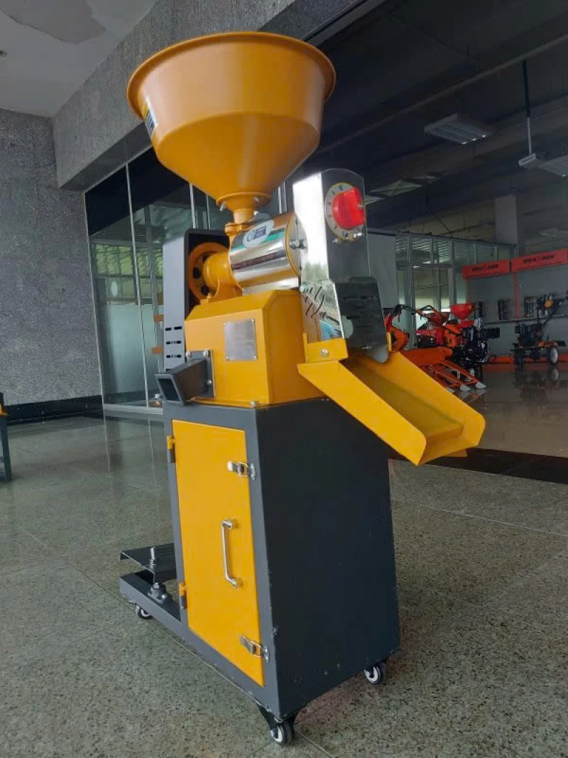 Máy Xát Mini Chạy Động Cơ Xăng Không Sàng Sạn KN-HWASDAN-64 - Thumbnail 2