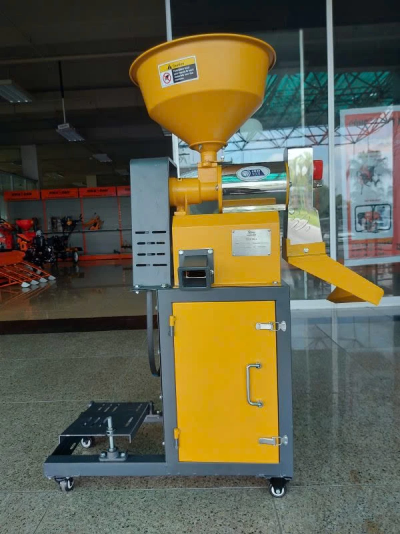 Máy Xát Mini Chạy Động Cơ Xăng Không Sàng Sạn KN-HWASDAN-64 - Thumbnail 1