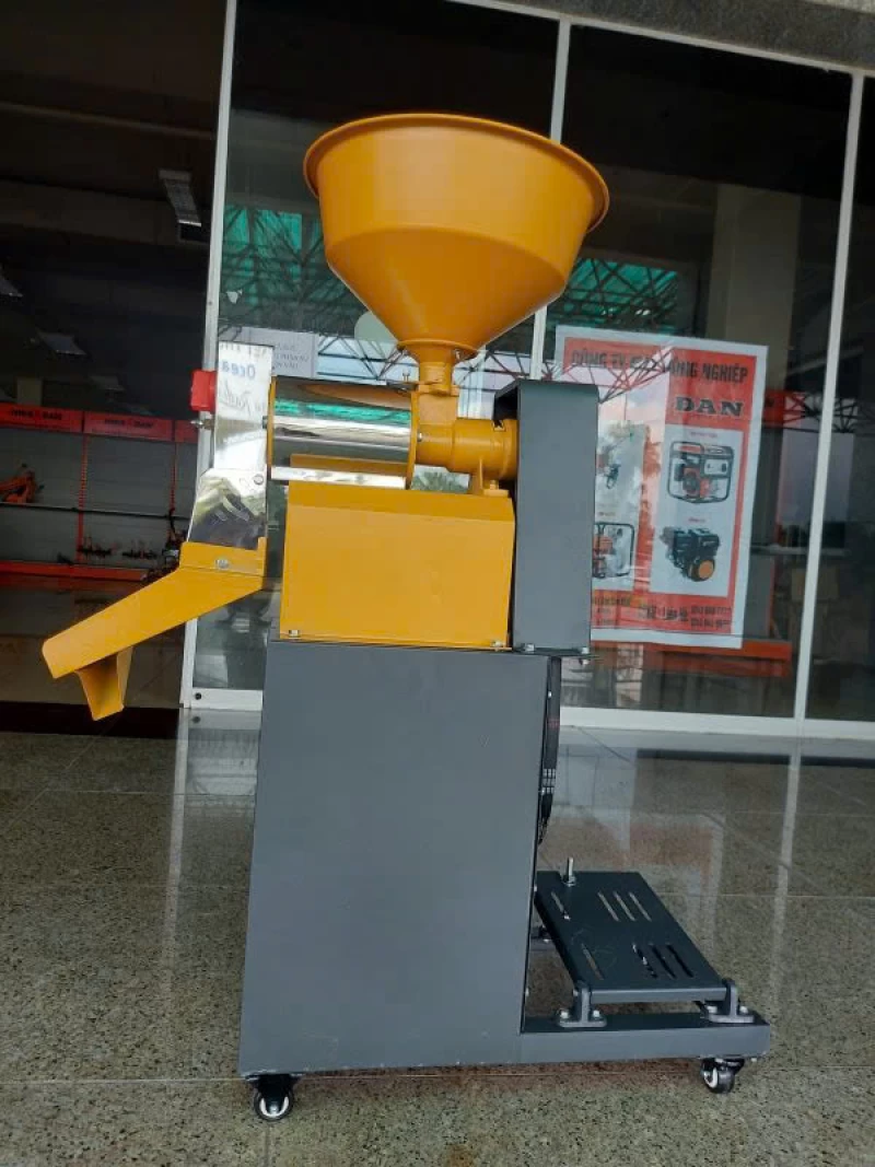 Máy Xát Mini Chạy Động Cơ Xăng Không Sàng Sạn KN-HWASDAN-64 - Thumbnail 4