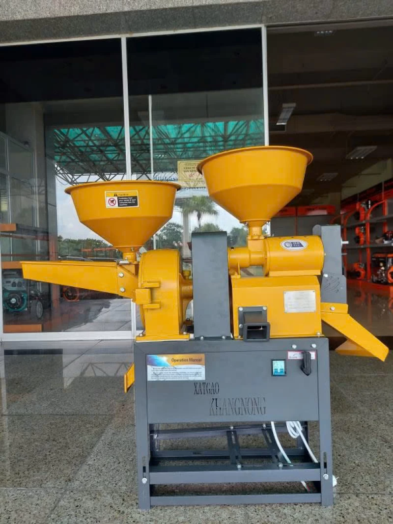 Máy Xát Nghiền Mini 2 Chức Năng Chạy Motor Không Sàng Sạn KHANGNONG-64920 - Thumbnail 2