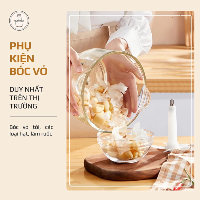 Máy Xay Thực Phẩm Đa Năng OLIVO FC21 - Dung Tích 2.1L - Công Suất 500W - Thumbnail 15