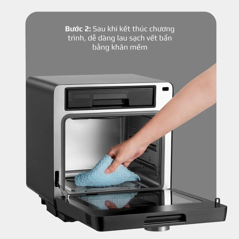 Nồi Chiên Hấp Đa Năng OLIVO SF16 PRO 2025 - 70 Chế Độ Cài Sẵn, Toàn Bộ Khoang Nồi Và Phụ Kiện Bằng Inox 304 Cao Cấp, Dung Tích 16L, Vệ Sinh Dễ Dàng - Thumbnail 21