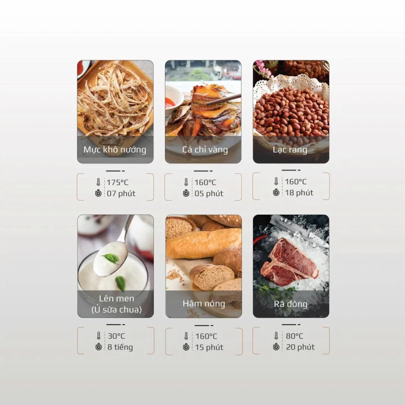 Nồi Chiên Hấp Đa Năng OLIVO SF16 PRO 2025 - 70 Chế Độ Cài Sẵn, Toàn Bộ Khoang Nồi Và Phụ Kiện Bằng Inox 304 Cao Cấp, Dung Tích 16L, Vệ Sinh Dễ Dàng - Thumbnail 12