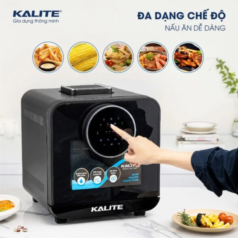 Nồi chiên hơi nước KALITE STEAM STAR 15 lít, đa năng - Ảnh 9