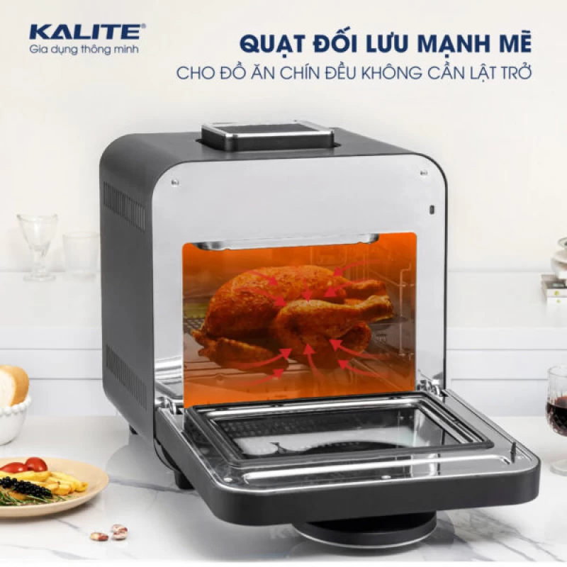 Nồi chiên hơi nước KALITE STEAM STAR 15 lít, đa năng - Ảnh 4