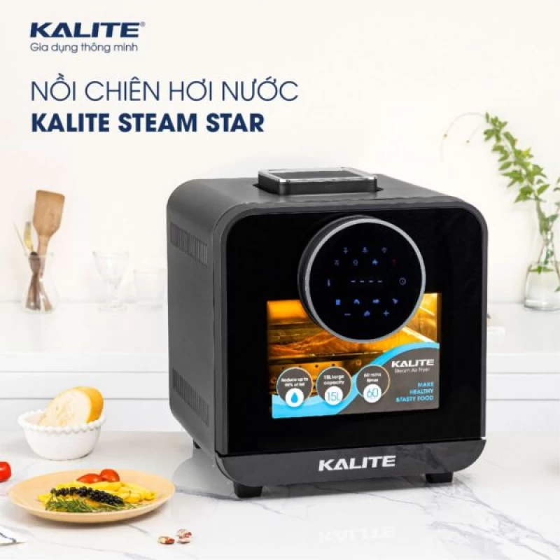 Nồi chiên hơi nước KALITE STEAM STAR 15 lít, đa năng - Ảnh 8